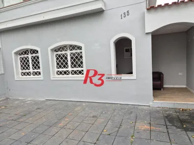 Casa com 3 Quartos para alugar, 180m² no Embaré, Santos