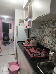 Apartamento com 2 Quartos para alugar, 45m² no Parque Nascente do Rio Capivara, Camaçari