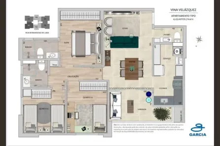 Apartamento com 3 Quartos à venda, 85m² no Gutierrez, Belo Horizonte