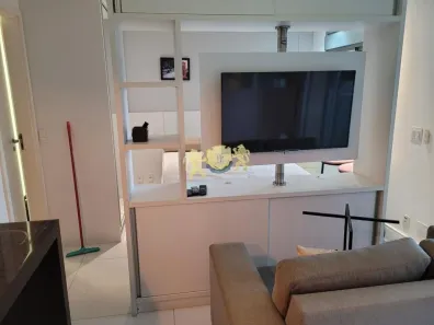 Flat com 1 Quarto para alugar, 34m² no Santo Amaro, São Paulo