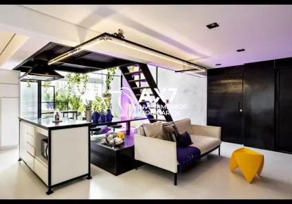 Apartamento com 1 Quarto para alugar, 100m² no Jardim Europa, São Paulo