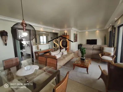 Apartamento com 3 Quartos para alugar, 136m² no Brooklin Paulista, São Paulo