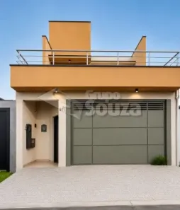 Casa com 3 Quartos à venda, 209m² no Residencial Nova Água Branca II, Piracicaba
