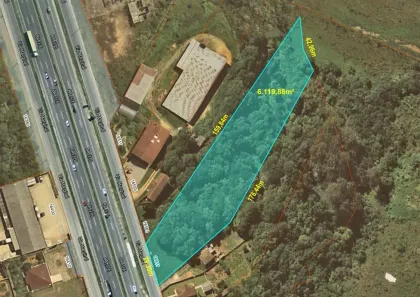 Lote/Terreno à venda, 6120m² no Cruzeiro, São José dos Pinhais