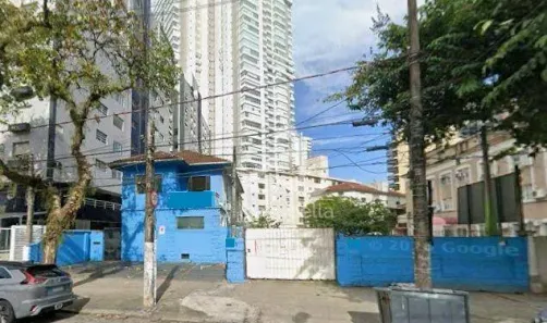 Lote/Terreno para alugar, 541m² no Gonzaga, Santos