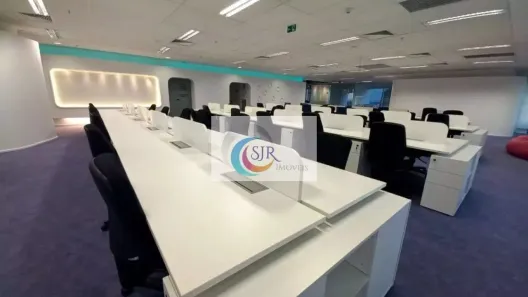 Sala Comercial para alugar, 444m² no Vila São Francisco (Zona Sul), São Paulo