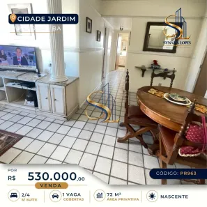 Apartamento com 2 Quartos à venda, 72m² no Candeal, Salvador
