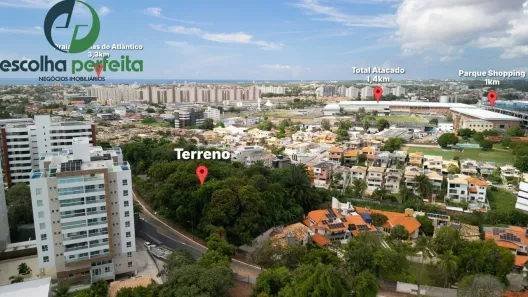 Lote/Terreno à venda, 1456m² no Pitangueiras, Lauro de Freitas