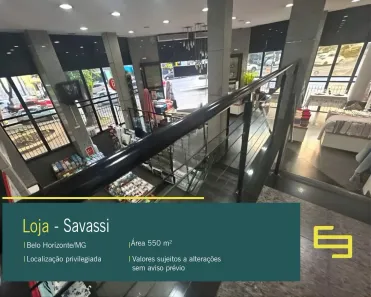 Ponto Comercial para alugar, 550m² no Savassi, Belo Horizonte