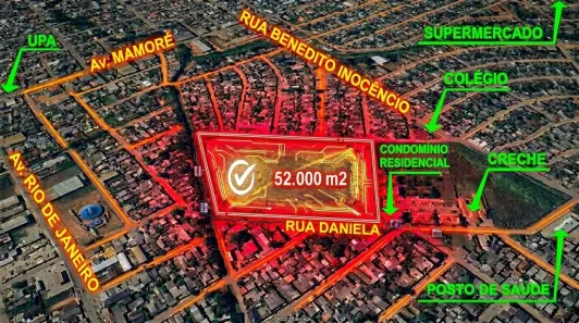Lote/Terreno à venda, 52000m² no Lagoinha, Porto Velho