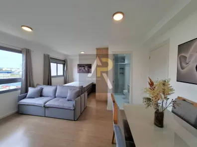 Apartamento com 1 Quarto para alugar, 33m² no Vila Mogilar, Mogi das Cruzes