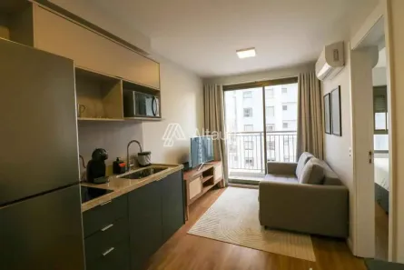 Apartamento com 1 Quarto para alugar, 32m² no Campo Belo, São Paulo
