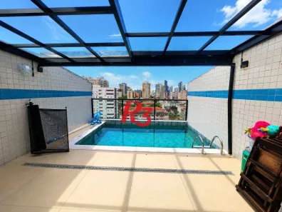 Cobertura com 3 Quartos à venda, 160m² no Campo Grande, Santos