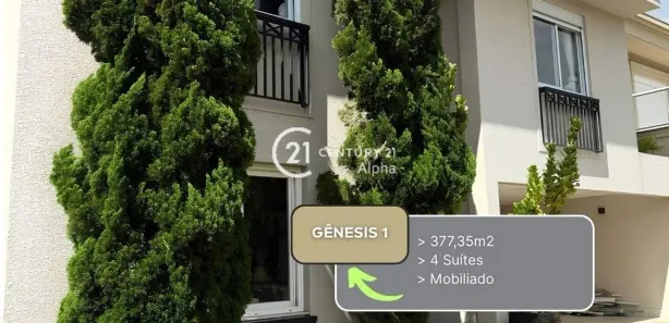 Casa de Condomínio com 4 Quartos para alugar, 377m² no Alphaville, Santana de Parnaíba