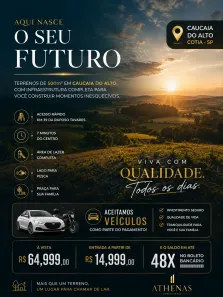 Lote/Terreno à venda, 500m² no Altos de Caucaia (Caucaia do Alto), Cotia