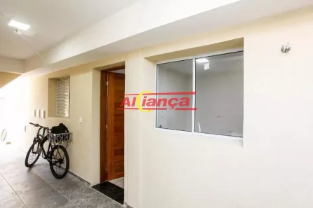 Apartamento com 1 Quarto para alugar, 38m² no Vila São Pedro, Guarulhos