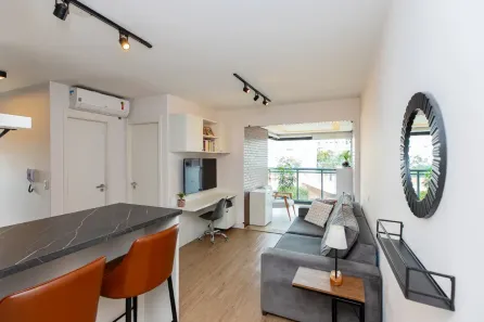 Apartamento com 1 Quarto à venda, 42m² no Cidade Monções, São Paulo