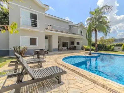 Casa de Condomínio com 4 Quartos à venda, 581m² no Caguassu, Sorocaba