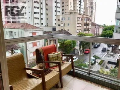 Apartamento com 3 Quartos à venda, 209m² no Embaré, Santos
