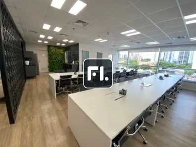 Sala Comercial para alugar, 213m² no Vila São Francisco (Zona Sul), São Paulo