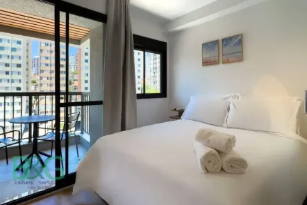 Apartamento com 1 Quarto à venda, 20m² no Jardim das Bandeiras, São Paulo