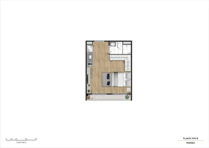 Apartamento com 1 Quarto à venda, 27m² no Belenzinho, São Paulo