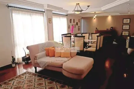 Apartamento com 4 Quartos para alugar, 196m² no Vila Assunção, Santo André