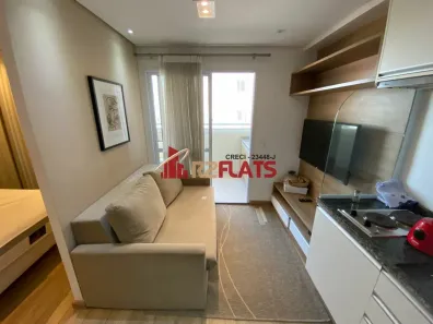 Flat com 1 Quarto para alugar, 31m² no Santo Amaro, São Paulo