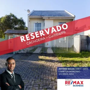 Casa com 3 Quartos à venda, 125m² no Cachoeira, Curitiba
