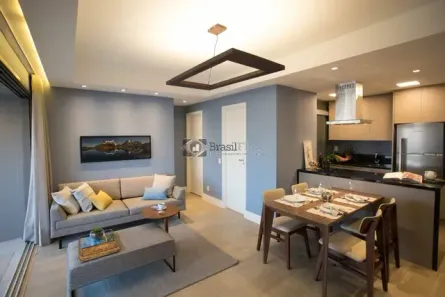 Flat com 2 Quartos para alugar, 80m² no Cidade Monções, São Paulo