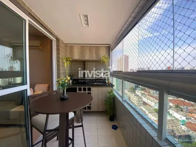 Apartamento com 2 Quartos à venda, 69m² no Campo Grande, Santos