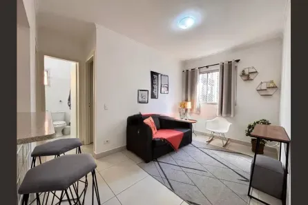 Apartamento com 1 Quarto à venda, 37m² no Indianópolis, São Paulo