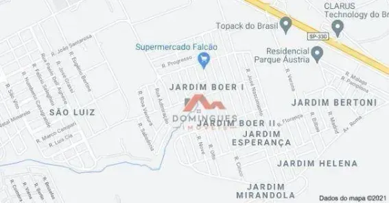 Lote/Terreno à venda, 150m² no Jardim Boer II, Americana