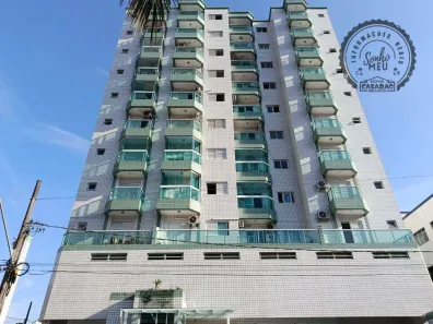 Apartamento com 2 Quartos para alugar, 70m² no Canto do Forte, Praia Grande