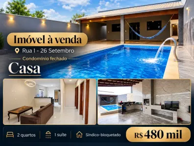 Casa de Condomínio com 2 Quartos à venda, 200m² no , Brasília