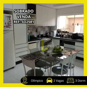 Sobrado com 3 Quartos à venda, 198m² no Olímpico, São Caetano do Sul