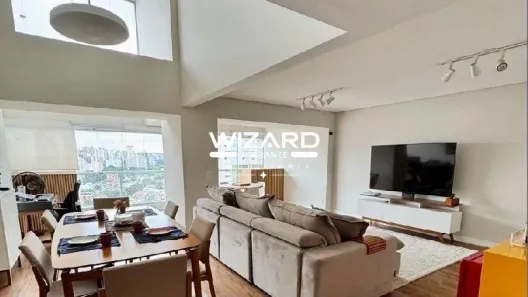 Apartamento com 3 Quartos para alugar, 131m² no Brooklin Paulista, São Paulo