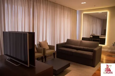Flat com 1 Quarto para alugar, 68m² no Vila Olímpia, São Paulo
