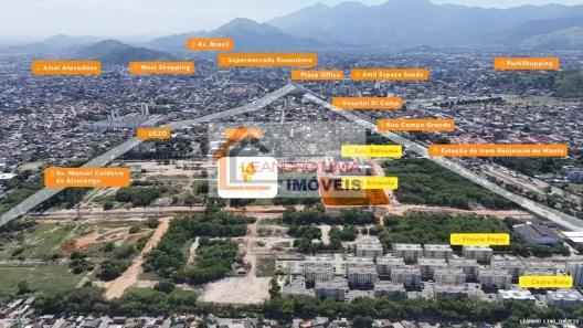 Apartamento com 2 Quartos à venda, 39m² no Campo Grande, Rio de Janeiro