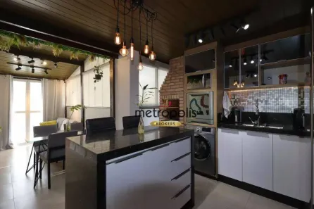 Cobertura com 2 Quartos à venda, 100m² no Vila Metalúrgica, Santo André