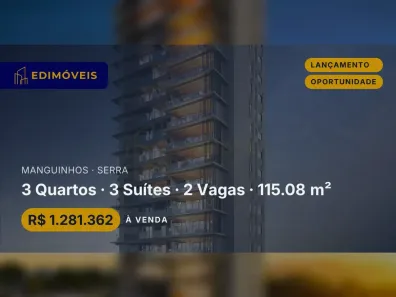 Apartamento com 3 Quartos à venda, 115m² no Manguinhos, Serra