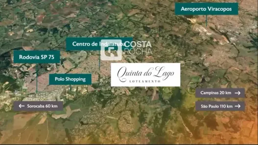 Lote/Terreno à venda, 529m² no Colinas do Mosteiro de Itaici, Indaiatuba