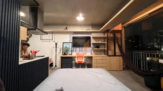 Apartamento com 1 Quarto para alugar, 33m² no República, São Paulo