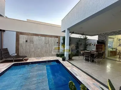 Casa de Condomínio com 3 Quartos à venda, 180m² no Estância dos Ipês, Uberaba