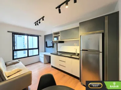 Apartamento com 1 Quarto para alugar, 33m² no Centro, Curitiba