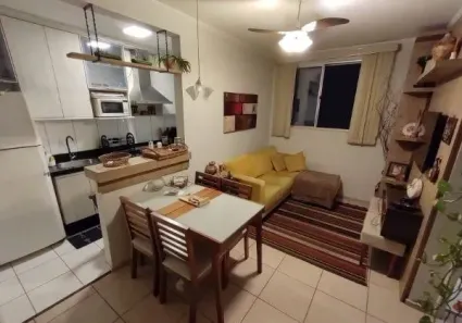 Apartamento com 2 Quartos à venda, 52m² no Catharina Zanaga, Americana