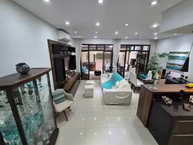 Apartamento com 3 Quartos para alugar, 125m² no Loteamento João Batista Julião, Guarujá