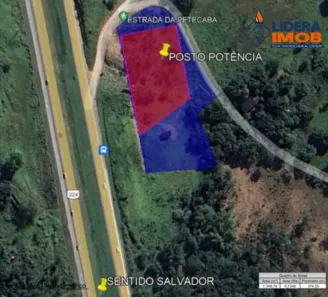 Lote/Terreno à venda, 7348m² no Distrito Industrial, Candeias