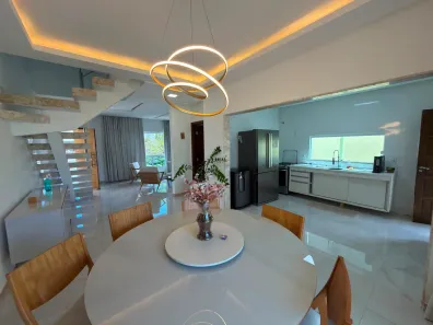 Casa de Condomínio com 4 Quartos para alugar, 378m² no Alphaville (Abrantes), Camaçari