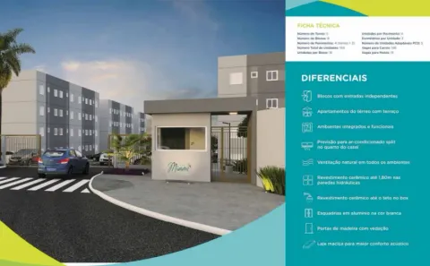 Apartamento com 2 Quartos à venda, 39m² no Parque São Sebastião, Ribeirão Preto